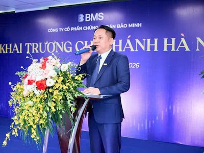 Ông Thiều Hữu Chung, Phó Chủ tịch thường trực HĐQT BMS phát biểu tại sự kiện