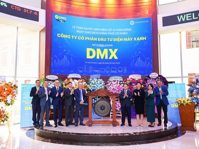 Điện Máy Xanh chào sàn, vốn hoá hơn 101.000 tỷ đồng
