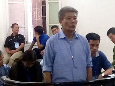 Bị cáo tại tòa