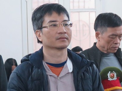 Các bị cáo tại tòa