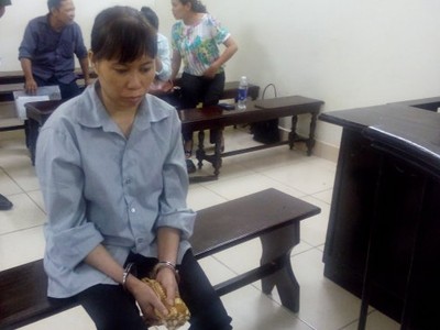 Bị cáo Quy tại phiên tòa năm 2015.