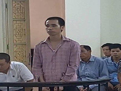 Bị cáo Hùng lĩnh án 14 năm tù.