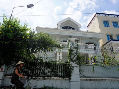 Ngôi nhà số 5 Hồ Biểu Chánh, quận Phú Nhuận, TP.HCM  của "Bầu" Kiên. (Ảnh: Dân trí).

