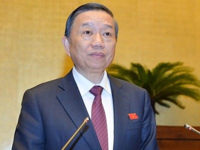 Bộ trưởng Tô Lâm. Ảnh : Soha.