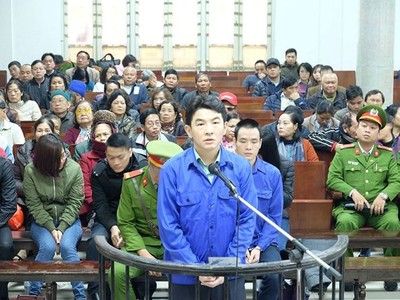 Bị cáo Saga tại phiên tòa cách đây 2 năm.