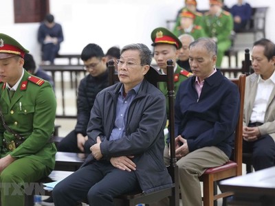 Ông Nguyễn Bắc Son tại phiên tòa. Ảnh: TTXVN.