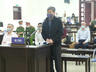 Ông Son tại phiên tòa phúc thẩm.