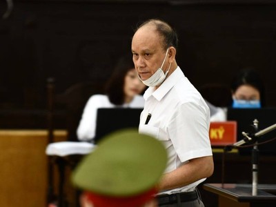 Bị cáo Minh tại tòa.