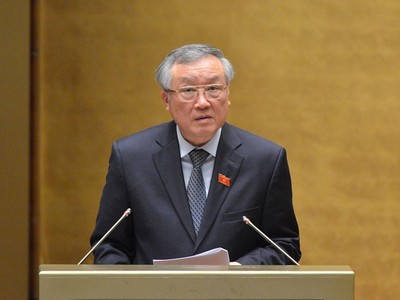 Chánh án TAND tối cao Nguyễn Hòa Bình.