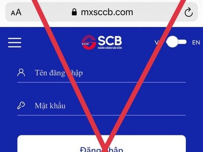 Mất 399 triệu đồng khi nhận được tin nhắn tài khoản ngân hàng bị khóa