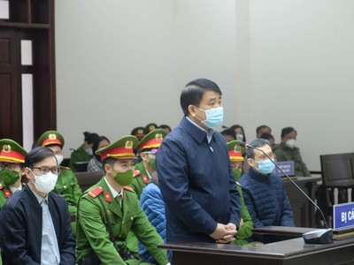 Bị cáo Nguyễn Đức Chung.