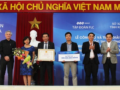 FLC trao giải thiết kế quy hoạch khu Trung tâm hành chính mới tỉnh Khánh Hòa