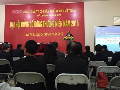 ĐHCĐ Gelex - GEX: Chốt xong nhân sự HĐQT