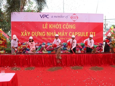 Dược Cửu Long (DCL) khởi công nhà máy capsule số 3