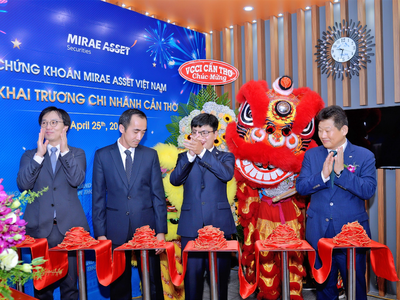 Chứng khoán Mirae Asset khai trương Chi nhánh Cần Thơ
