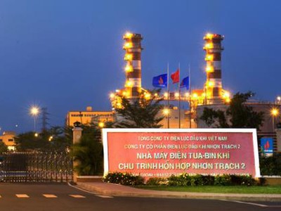 Điện lực Dầu khí Nhơn Trạch 2 (NT2) đặt kế hoạch lãi 620,02 tỷ đồng và chia cổ tức 20%