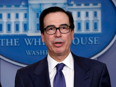 Bộ trưởng Tài chính Mỹ: Gói cứu trợ mới có thể được đưa ra trong tuần này