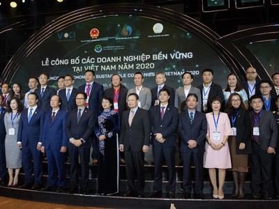 Công ty Anheuser – Busch InBev Việt Nam (AB InBev Việt Nam) được vinh danh trong Top 100 Doanh nghiệp phát triển bền vững Việt Nam