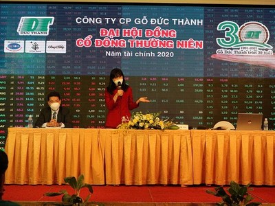 Đại hội đồng cổ đông năm 2021 của Gỗ Đức Thành (GDT): Nâng cổ tức 2020 lên 50%, năm 2021 tiếp tục chia cổ tức 50%