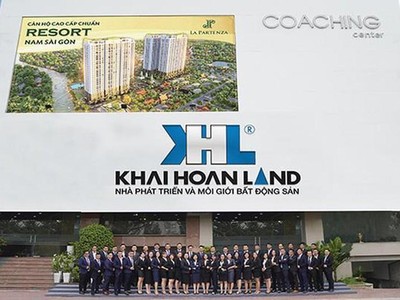 Khải Hoàn Land (KHG) vừa chào bán thành công 144 triệu cổ phiếu để huy động 2.304 tỷ đồng