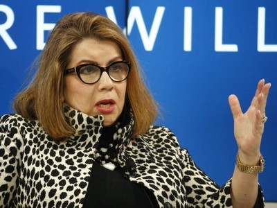 Nhà kinh tế trưởng Carmen Reinhart của Ngân hàng Thế giới (WB) 