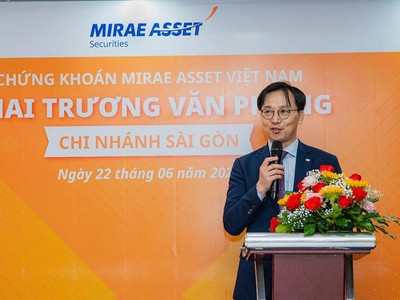 Chứng khoán Mirae Asset (Việt Nam) khai trương văn phòng chi nhánh Sài Gòn