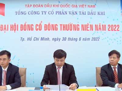 ĐHCĐ PVTrans (PVT): 6 tháng đầu năm, lợi nhuận trước thuế khoảng 500 tỷ đồng, đạt 83,3% kế hoạch năm