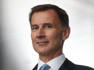Ông Jeremy Hunt, Bộ trưởng Tài chính Anh.