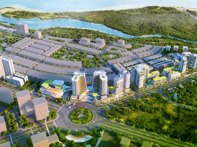 Phối cảnh tổng thể dự án KĐT mới Bắc Vũng Tàu