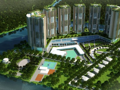 Dự án Gia Việt Riverside với diện tích 92.000 m2, vị trí nằm tại trung tâm thị trấn Nhà Bè