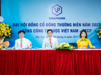 ĐHĐCĐ Vinapharm (DVN): Bổ nhiệm tân Tổng Giám đốc, người có nhiều năm kinh nghiệm trong lĩnh vực dược phẩm