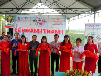 Tôn Đông Á viết tiếp câu chuyện “cùng xây cuộc sống xanh” trên đất Sen