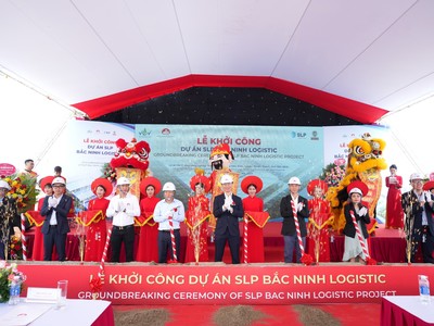 SLP khởi công xây dựng dự án SLP Bắc Ninh Logistic