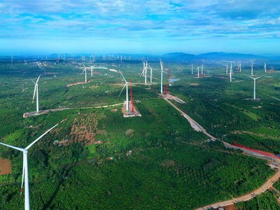 Nhà máy điện gió Ea Nam Đắk Lắk tại Xã Ea Nam, Huyện Ea H'Leo, tỉnh Đắk Lắk