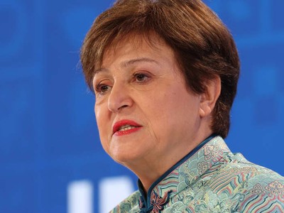 Kristalina Georgieva, giám đốc điều hành của Quỹ Tiền tệ Quốc tế (IMF) 
