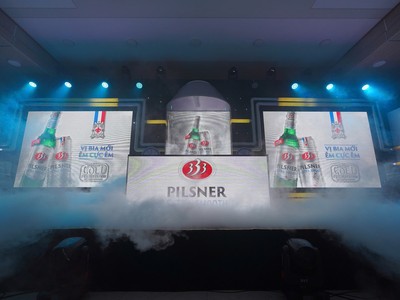 SABECO (SAB) ra mắt bia 333 Pilsner: Phiên bản êm cực êm của vị bia huyền thoại