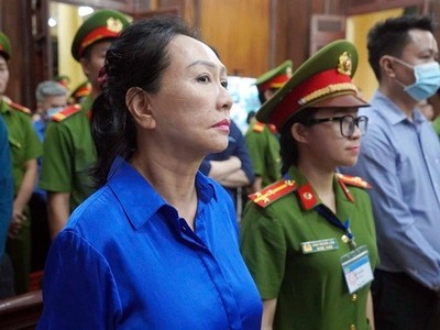 Bị cáo Trương Mỹ Lan, cựu Chủ tịch HĐQT Tập đoàn Vạn Thịnh Phát 