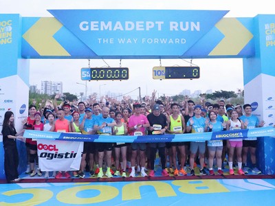 Giải Gemadept Run 2024 thu hút gần 4.000 vận động viên tham dự
