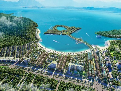 Phối cảnh dự án Khu phức hợp Vịnh Đầm