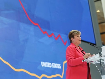 Bà Kristalina Georgieva, Giám đốc điều hành của Quỹ Tiền tệ Quốc tế (IMF) 
