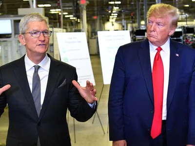 Tổng thống Trump dọa đánh thuế nhập khẩu 25% đối với Apple nếu iPhone không được sản xuất tại Mỹ