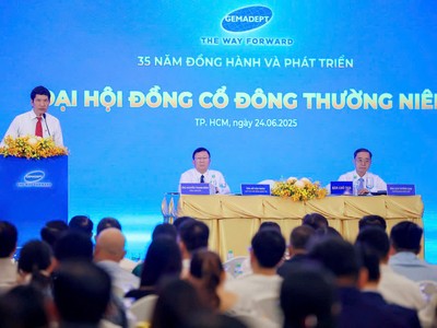 ĐHCĐ Gemadept (GMD): Kết quả kinh doanh nửa đầu năm khả quan, dự án Nam Đình Vũ - Giai đoạn 3 sẽ hoàn thành trong quý IV/2025