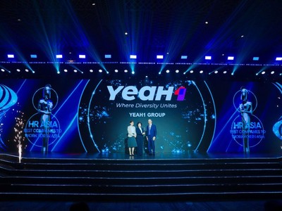 YeaH1 (YEG) được bình chọn là nơi làm việc tốt nhất châu Á