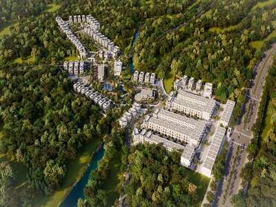 Phối cảnh dự án Búng Gội (tên thương mại là Sona Valley).