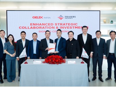 Đại diện Lãnh đạo Tập đoàn GELEX, Hạ tầng GELEX và Frasers Property ký kết hợp tác tại Thái Lan.