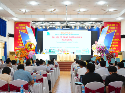 BIWASE (BWE) lên kế hoạch lãi tối thiểu 770 tỷ đồng và sẽ chào bán hơn 31,4 triệu cổ phiếu