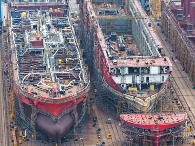 Các xưởng đóng tàu của Trung Quốc hưởng lợi từ xung đột Trung Đông
