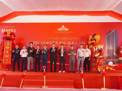 Ngày 26/3/2026, APEC Group chính thức khởi công dự án Apec Golden Palace tại trung tâm TP Lạng Sơn.