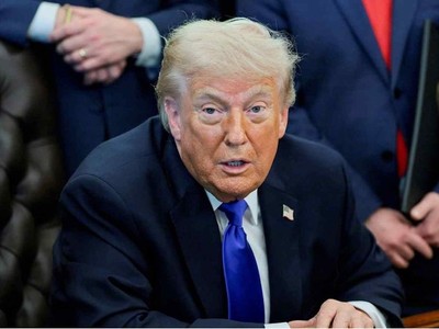 Ông Donald Trump, Tổng thống Mỹ.