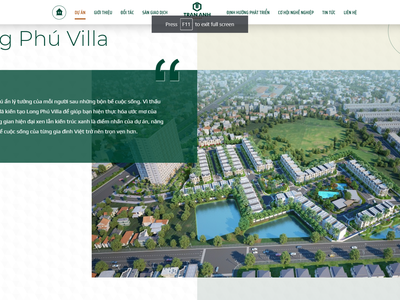Dự án Long Phú Villa được Trần Anh Group giới thiệu và chào bán trên Web của doanh nghiệp này.